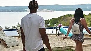 anissa kate craves bbc captain's huge cock for wild interracial threesome pounding