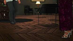 Shemale bride pounds stepdaughter's fiance ass before wedding vows sims 4