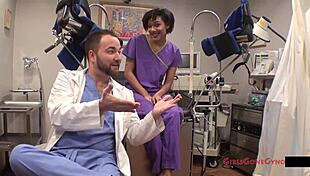 curious about jackie banes' secret gyno exam by nurse lilith rose on hidden hospital cam?