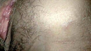 amateur creampie floods pretty shaved pussy as she orgasms hard in tight wet fuck