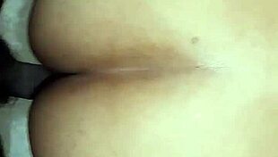 stuck alone at home with my mother-in-law and she grabs my big cock for ass play