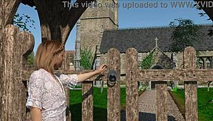 i slip into translucydity's shemale roleplay craving her small tits and cock in this crossdressing play ending one