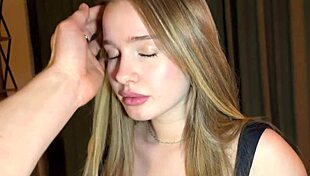 curvy student coed rides big cock for cash creampie