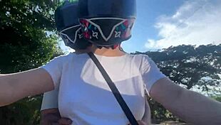 grabbed didi client sans bra he spots my huge natural tits latina