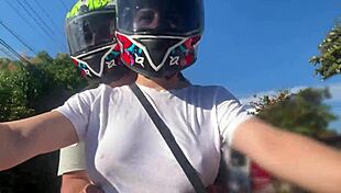 grabbed didi client sans bra he spots my huge natural tits latina