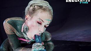 whoa pip's psychedelic dildo anal play got me trippin' 🔥🍑