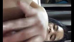 thai girl teases solo for indian admirer's gaze