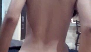 feels so deep mounting my tiny latina slut till i explode inside her tight pussy