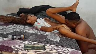 skinny teen slut cums on ex stepdad's cock after cinema