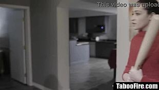 Hot Brunette Teen Takes Rough Doggystyle Pounding from Creepy Stud!