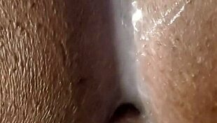 angry ebony wife straps hubby in heels