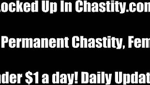 Mistress Locks Slave in Chastity Cage for Endless Femdom Humiliation