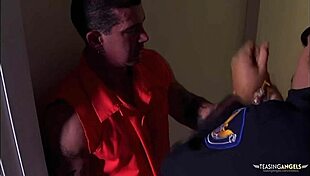 Prisoner Forces Busty Blonde Lawyer Rimjob Doggystyle Till Cum Drained