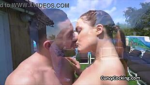 Face-Fucked and Pussy Pounded on Sunny Rooftop Terrace!