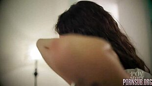 What if the man of the house seduced his petite latina milf mother-in-law with creampie taboo?