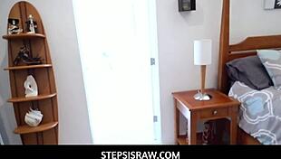 Perverted stepsis Harley Haze tempts bro Donnie Rock on steamy vacation.