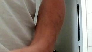 Cock strokage leads to massive cumshot explosion