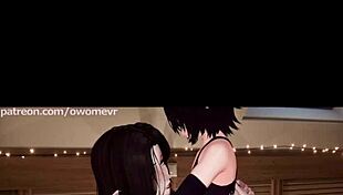 3D Cowgirl Rides Huge Expanding Firm Tits POV