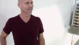 my teen stepdaughter begs me to fuck her tight hole