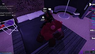 succubus bent over doggystyle assfucked rough by roblox demon creampie