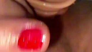 Overwhelmed with lust i ram toy deep in soaking pussy while rubbing clit desperately