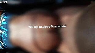 african couple pounds hardcore doggystyle on sheer homemade video