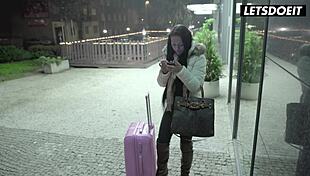 Hey, ever seen Bailey Ryder and Lena Love kiss and lick pussies on Christmas?